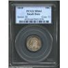 Image 1 : 1828 10C Small Date MS64 PCGS. JR-1, R.2. While relatively available in circulated grades, there are