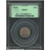 Image 1 : 1829 10C Large 10C MS67 PCGS. JR-2, R.2. This coin is equal in quality to the MS67 example in Steve.