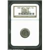 1838 10C Small Stars MS64 NGC. The fields have rich mauve-gray patina, while lighter colors surround