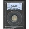 Image 1 : 1839 10C No Drapery MS64 PCGS. Full mint luster resides under an even blanket of gun-metal gray pati