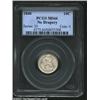 1840 10C No Drapery MS66 PCGS. The Stars Dimes of 1838-1840 are a distinctive type that lack the dra