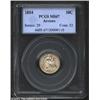 Image 1 : 1854 10C Arrows MS67 PCGS. In an effort to replace the millions of Dimes that the California Gold Ru