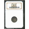 1857-O 10C MS65 NGC. Large O. Formerly offered as lot 6218 in our 2002 September Long Beach Bullet S