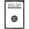 Image 1 : 1877-CC 10C--Artificially Toned--ANACS. Unc Details, Net MS60. Generally mark-free surfaces are tone