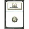 Image 1 : 1862 10C PR65 NGC. Liberty and the wreath on the reverse are encircled by a mixture of bluish-gray t