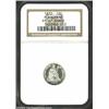 1872 10C PR67 Cameo NGC. Ex: P. Kaufman. There is no toning on either side of this silver-white Supe
