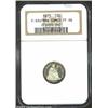 1875 10C PR66 Cameo NGC. Ex: P. Kaufman. By 1875, the Mint's plans to return silver coinage to gener