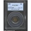 Image 1 : 1884 10C PR67 PCGS. The original toning presents two markedly different color schemes on both sides.