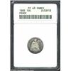 1885 10C PR63 Cameo ANACS. Moderate frosting on the devices reflects against the mirrored fields. A.