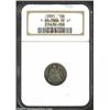1891 10C PR67 NGC. Ex: P. Kaufman. Rich antique-copper patina overlays both sides with appreciable i