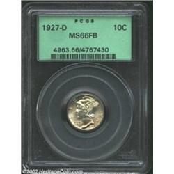 1927-D 10C MS66 Full Bands PCGS. The 1927-D Dime is an underrated issue that is comparable in this g