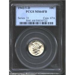 1942/1-D 10C MS64 Full Bands PCGS. We cannot see outwardly any reason why this coin should not be in