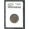 1866-S 25C--Cleaned--ANACS. XF Details, Net VF20. A worthwhile example of this scarce S-mint issue,.