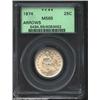 1874 25C Arrows MS65 PCGS. With a more limited mintage of 471,200 business strikes, the 1874 is unde