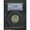 1874-S 25C Arrows MS64 PCGS. Brilliant surfaces characterize this attractive example of this popular