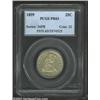 1859 25C PR63 PCGS. With a mintage of only 800 pieces, this is a scarce Proof example of the No Mott