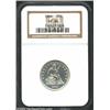 1864 25C PR64 NGC. A fully brilliant example of this scarce and attractive Civil War issue of Proof.