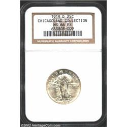 1919-D 25C MS66 Full Head NGC. Not only are the surfaces in a pristine state of preservation, but th