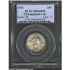 Image 1 : 1921 25C MS66 Full Head PCGS. Especially clean and vibrant, with speckled russet peripheral highligh