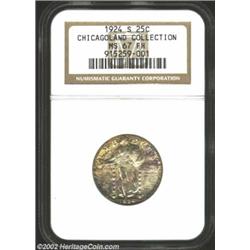 1924-S 25C MS67 Full Head NGC. The 1924-S Standing Liberty Quarter is one of the more underrated and