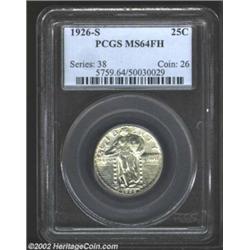 1926-S 25C MS64 Full Head PCGS. Cline (1986) states that the 1926-S, when one is fortunate enough to