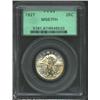 Image 1 : 1927 25C MS67 Full Head PCGS. This P-mint Standing Liberty Quarter is more challenging to locate in.