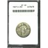 Image 1 : 1927-S 25C XF40 ANACS. A pleasing, problem-free example of this scarce date. Important notice: We ex