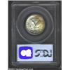 Image 2 : 1929 25C MS66 Full Head PCGS. Splashes of reddish-orange and lime-green iridescent toning partially.