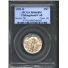 Image 1 : 1929-D 25C MS66 Full Head PCGS. Lightly toned in soft golden hues, with frosted features that are es