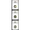 1937 25C MS67 NGC; 1937-D MS66 NGC; and a 1937-S MS66 NGC, an exemplary trio that looks to have been