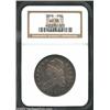 1810 50C AU58 NGC. O-103, R.2. Rich champagne-gray and orange-copper colors compete for dominance on