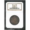 1841-O 50C MS63 NGC. Deep golden-brown patina, with hints of cobalt-blue color at the borders. A wel