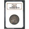 1850-O 50C MS64 NGC. Richly toned with blue-violet, sea-green, and golden-brown colors. A well struc
