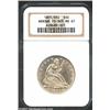 1855/54 50C Arrows MS61 NGC. FS-005. The overdate details are readily visible on the final three dig