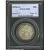 Image 1 : 1870-CC 50C XF45 PCGS. The first of two high grade circulated '70-CC Halves in this sale, this Choic