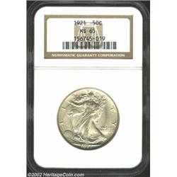 1921 50C MS65 NGC. It is not without precedent for us to offer two Select or better Mint State 1921.