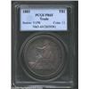 Image 1 : 1883 T$1 PR65 PCGS. The final collectible issue in the Trade Dollar series, the 1883 was produced so