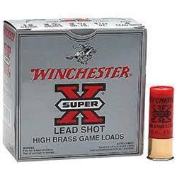 Win X206 Super-X High Brass 20 ga 2.75  1 oz 6 Shot 250 Rounds UPC # 020892000223