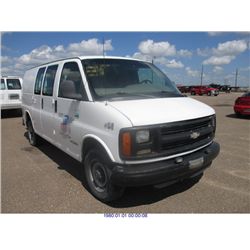2001 - CHEVROLET EXPRESS 2500