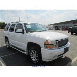 2002 - GMC DENALI / TAX TITLE & LICENSE APPLY