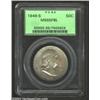 1949-S 50C MS65 Full Bell Lines PCGS. A boldly struck Gem that has richly variegated mauve-gold pati