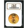 1927 $20 MS66 NGC. An exquisite representative of the series, this otherwise orange-gold Gem reveals
