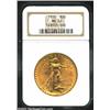 1928 $20 MS62 NGC. Original, satiny surfaces have blushes of pinkish patina here and there along wit