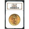 Image 1 : 1928 $20 MS63 NGC. Lustrous, with orange-gold satiny surfaces.From the Aaron Bliss Collection. Impor