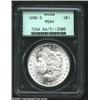 1896-S S$1 MS64 PCGS. A brilliant and lustrous specimen that has an especially clean reverse. Typica