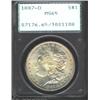 Image 1 : 1887-O S$1 MS65 PCGS. The '87-O is a rather plentiful issue in lesser Mint State grades, but inferio