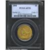 1808 $5 AU53 PCGS. Close 5D. B. 4-A, Miller-106, R.5. Surprisingly sharply struck throughout, the ri
