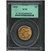 1838 $5 XF45 PCGS. McCloskey 2-B, Breen-6515, R.2. An appealing circulated type candidate, this coin