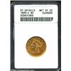 1839-C $5--Scratched--ANACS. XF Details, Net VF20. The left obverse field near 9 o'clock has several