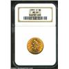 1901-S $5 MS65 NGC. This reddish-gold Gem displays shimmering, satiny surfaces that are devoid of si